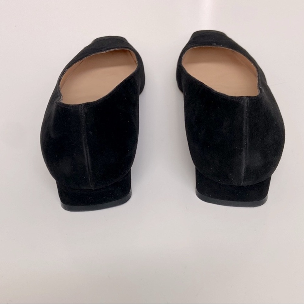 CHANEL Classic Black Suede Flats - Picture 4 of 6